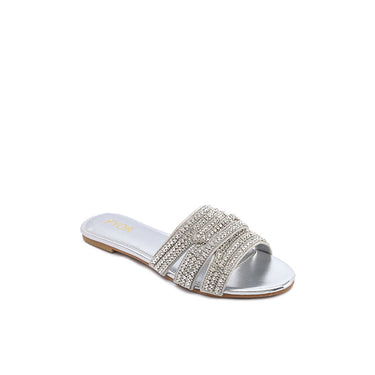 FYOR Flat Sandal #color_silver