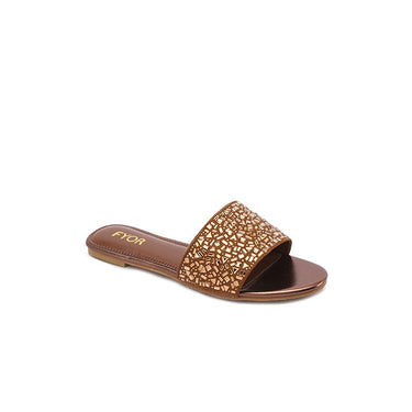 FYOR Flat Sandal #color_bronze