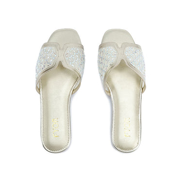 FYOR Flat Sandal #color_gold