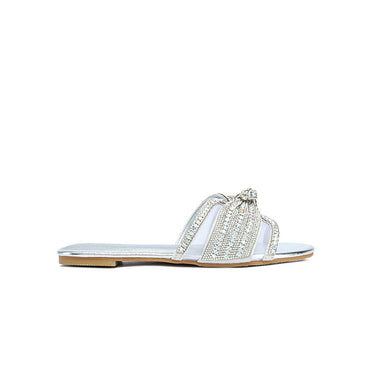 FYOR Flat Sandal #color_silver