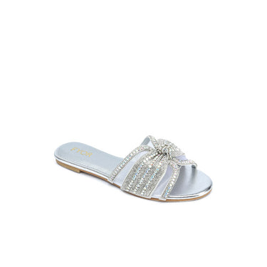 FYOR Flat Sandal #color_silver