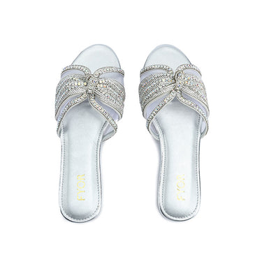 FYOR Flat Sandal #color_silver