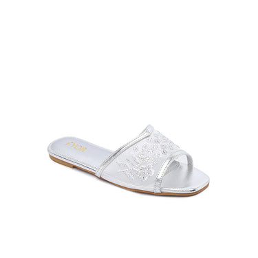 FYOR Flat Sandal #color_silver
