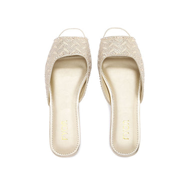 FYOR Flat Sandal #color_gold