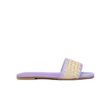 FYOR Flat Sandal #color_purple