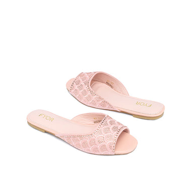 FYOR Flat Sandal #color_peach
