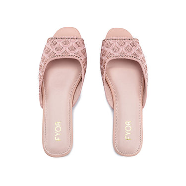 FYOR Flat Sandal #color_peach
