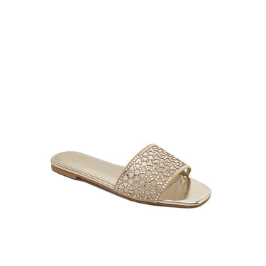 FYOR Flat Sandal #color_gold