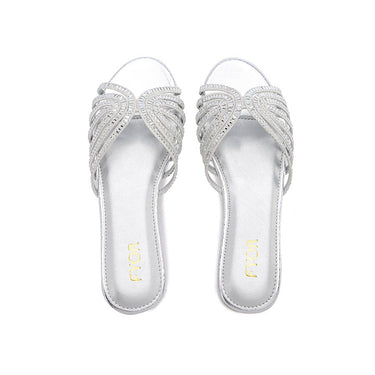 FYOR Flat Sandal #color_silver