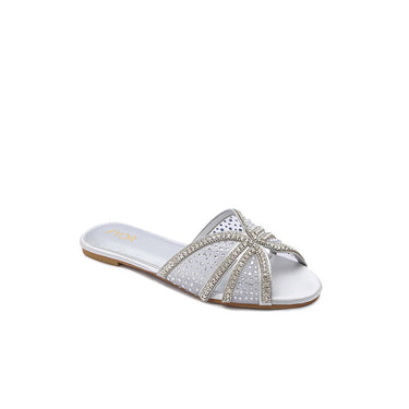 FYOR Flat Sandal #color_silver