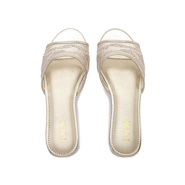 FYOR Flat Sandal #color_gold