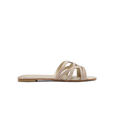 FYOR Flat Sandal #color_gold