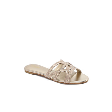 FYOR Flat Sandal #color_gold