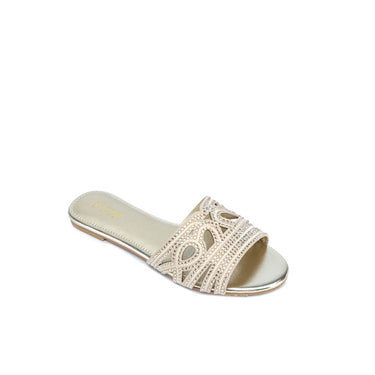 FYOR Flat Sandal #color_gold