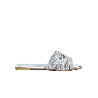 FYOR Flat Sandal #color_silver