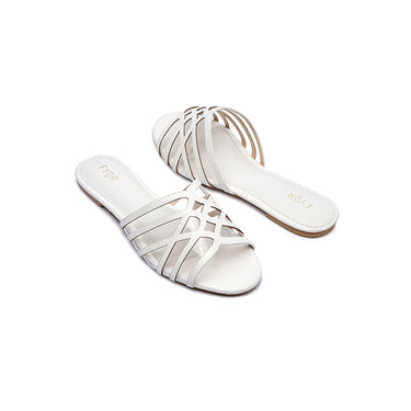 FYOR Flat Sandal #color_white