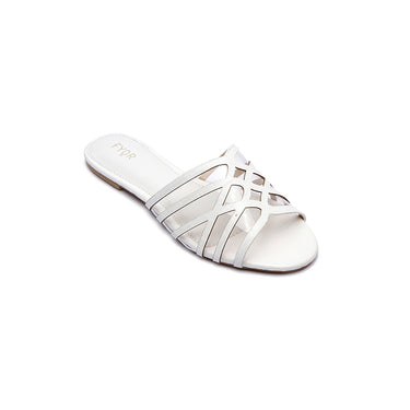 FYOR Flat Sandal #color_white
