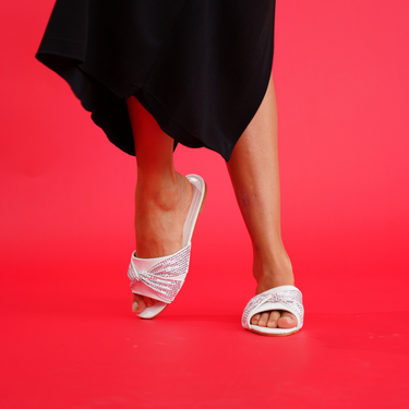 Fyor MY 238 Flat sandal #color_white
