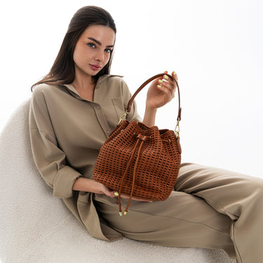 FYOR Bucket Bag #color_tan
