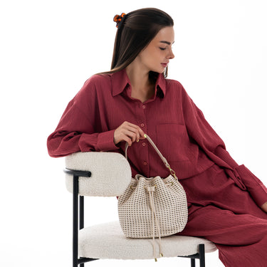 FYOR Bucket Bag #color_white