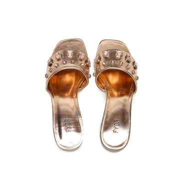 FYOR Flat Sandal #color_peach