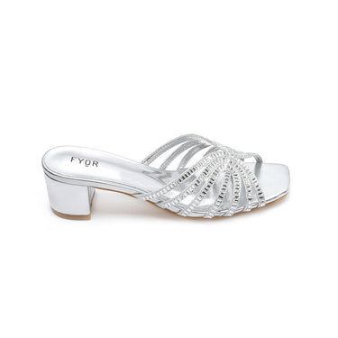 Fyor HL 122 Box Heel #color_silver