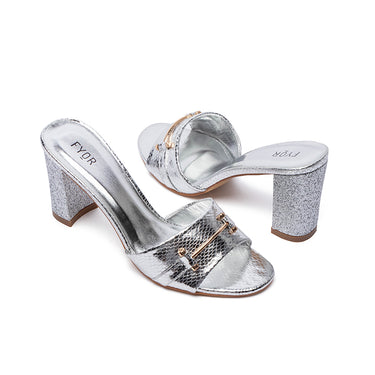Fyor MS 201 Box Heel #color_silver