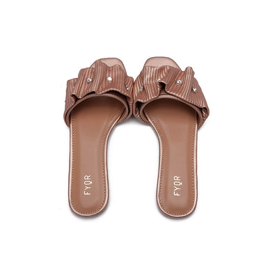 Fyor MY 220 Flat sandal #color_peach