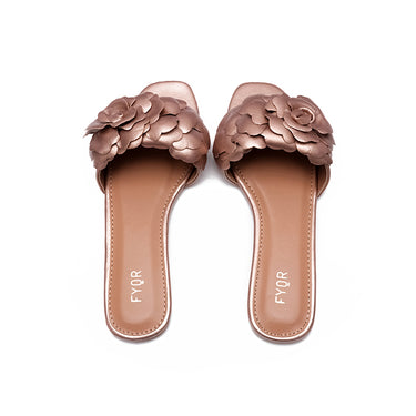 Fyor MY 222 Flat sandal #color_peach
