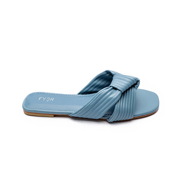 Fyor MY 225 Flat sandal #color_blue