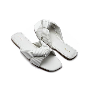 Fyor MY 225 Flat sandal #color_white