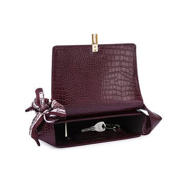 FYOR Shoulder Bag #color_burgundy