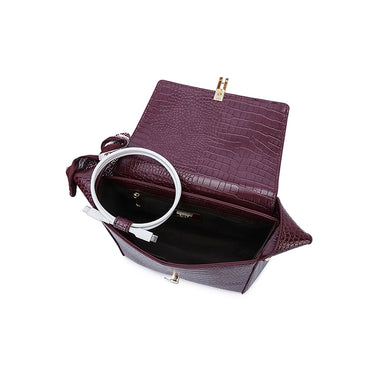 FYOR Shoulder Bag #color_burgundy