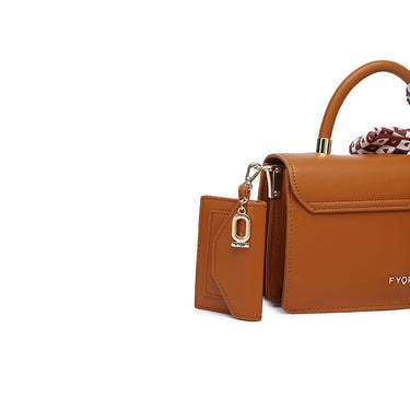FYOR Top Handle Bag #color_brown
