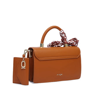 FYOR Top Handle Bag #color_brown