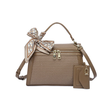 FYOR Satchel Bag #color_khaki