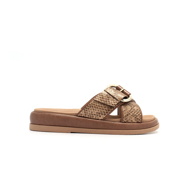 FYOR Flat Sandal #color_brown