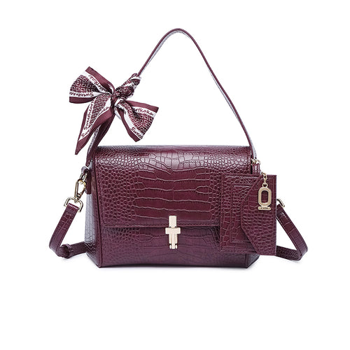 FYOR Shoulder Bag #color_burgundy