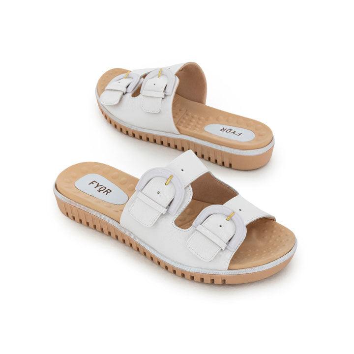 Fyor BRM 017 Comfort Sandal #color_white