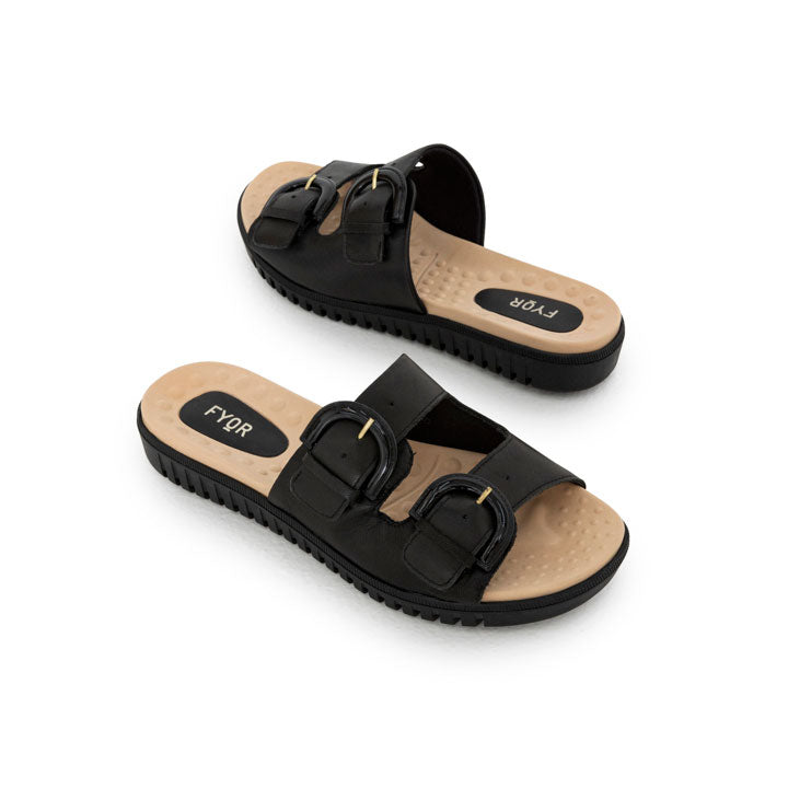 Fyor BRM 017 Comfort Sandal #color_black