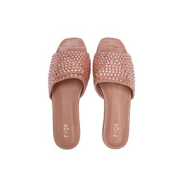 Fyor MY 256 Flat sandal #color_peach