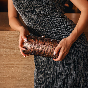FYOR Clutch Bag #color_bronze