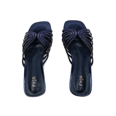 Fyor HL 168 Flat sandal #color_navy