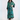 Serene Forest Green Kaftan Dress for Women J5977