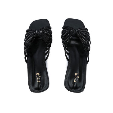 Fyor HL 168 Flat sandal #color_black