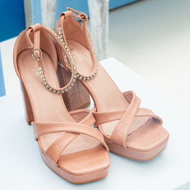 Fyor HL 135 Box Heel #color_peach