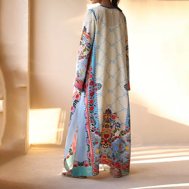 Intricate Design Long Dress for women J6088