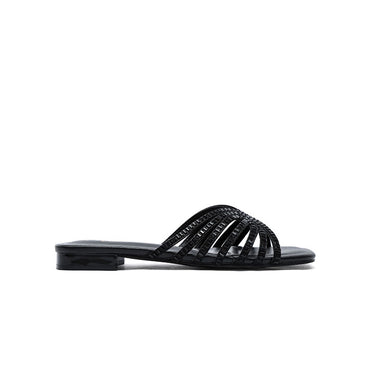 Fyor HL 168 Flat sandal #color_black
