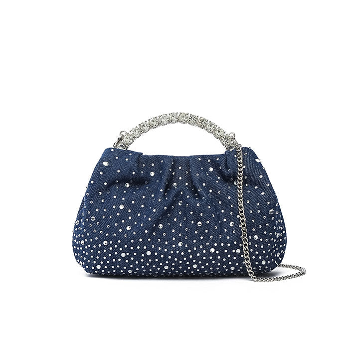 AD 134 Denim slouchy bag