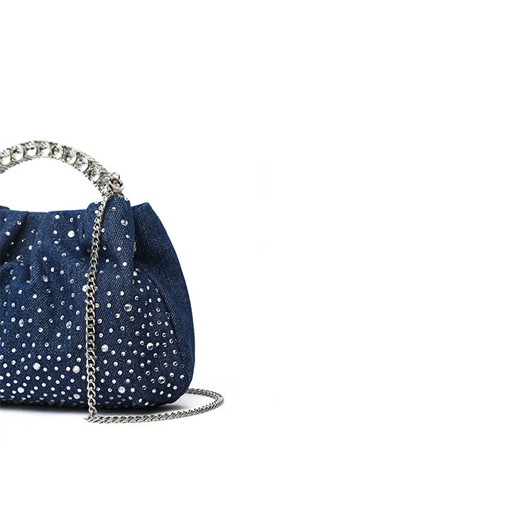 AD 134 Denim slouchy bag